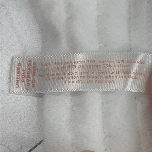 NWT Cacique Lane Bryant Womens Bra White Unlined Full Coverage NO WIRE 40D - Picture 9 of 13